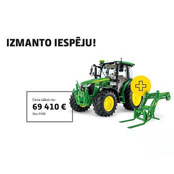 Iegādājies traktoru un saņem frontālo iekrāvēju!
